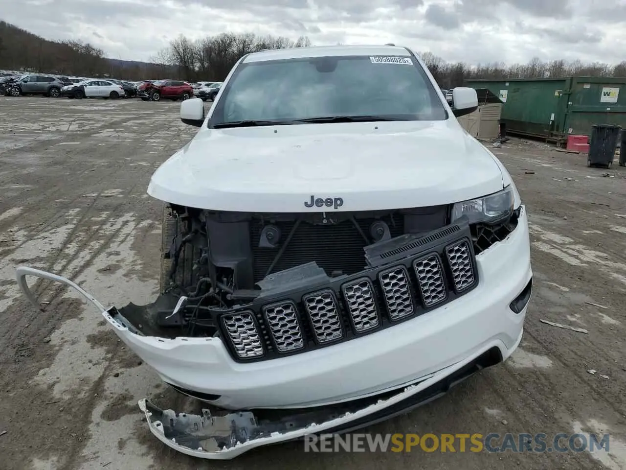 5 fotografías del automóvil dañado 1C4RJFAG8NC115597 JEEP GRAND CHER 2022