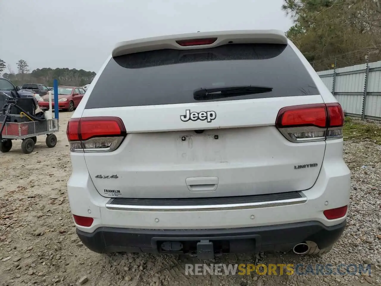 6 fotografías del automóvil dañado 1C4RJFBG3NC140907 JEEP GRAND CHER 2022