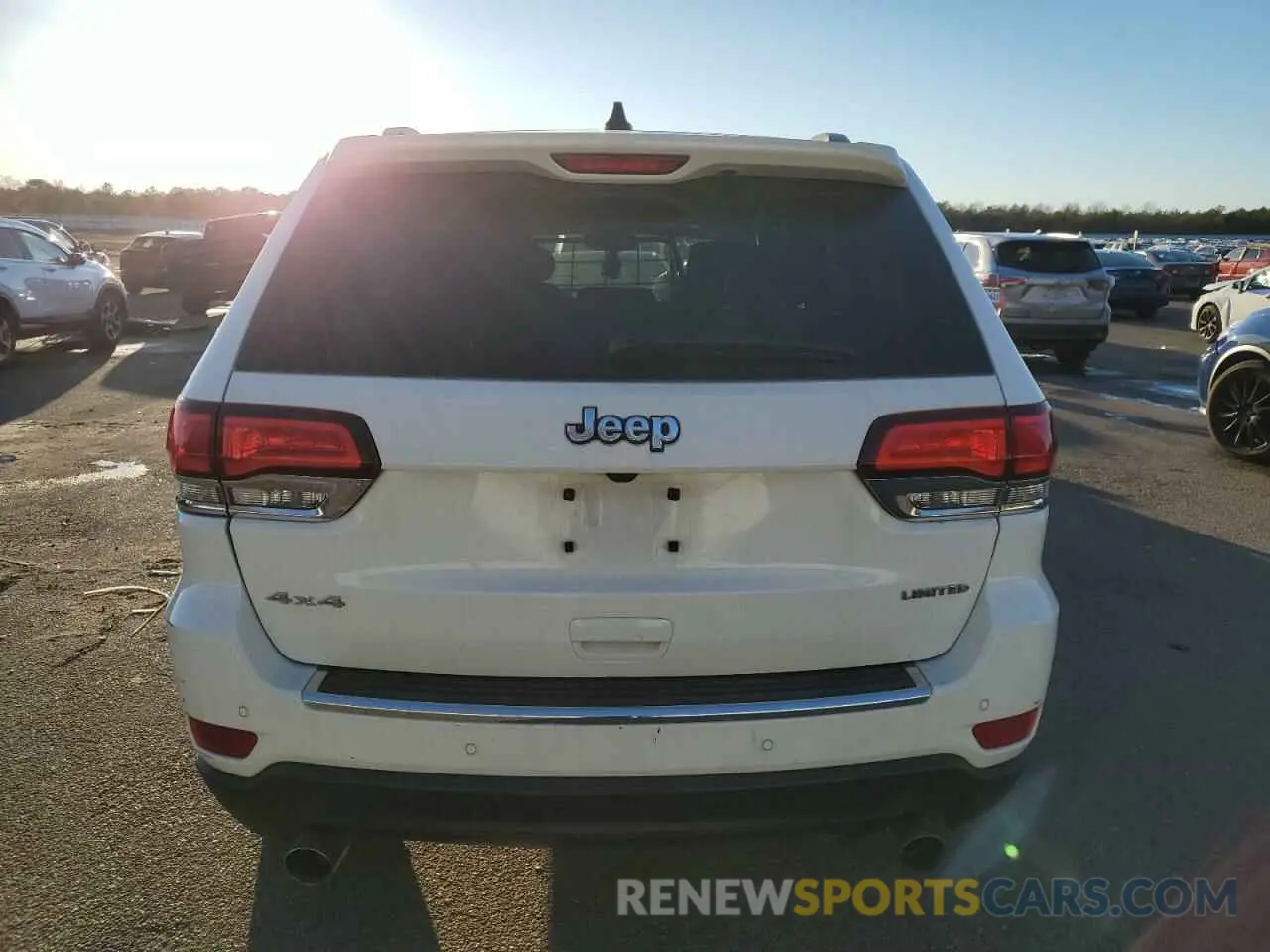 6 fotografías del automóvil dañado 1C4RJFBG4NC176847 JEEP GRAND CHER 2022