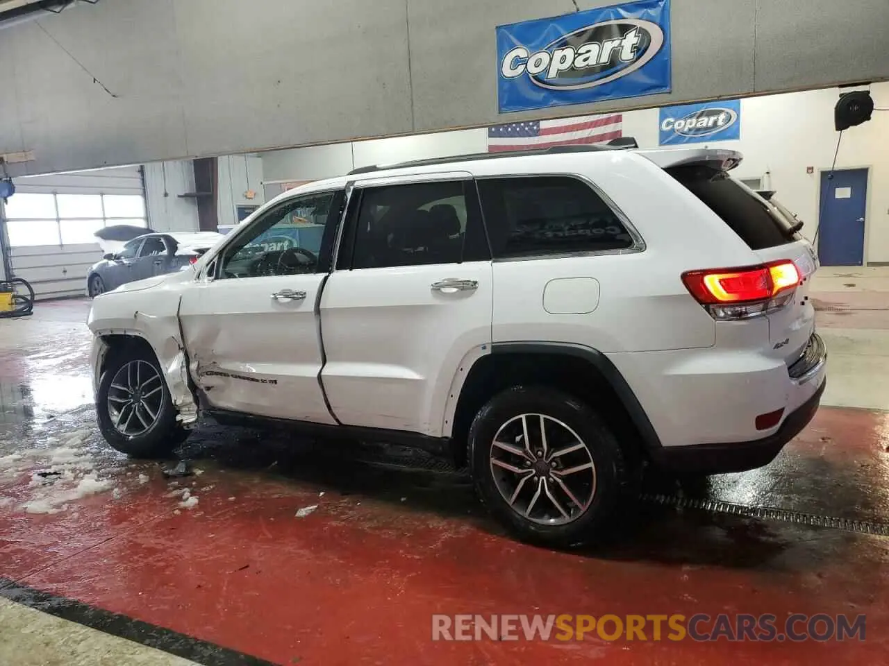 2 fotografías del automóvil dañado 1C4RJFBG5NC165534 JEEP GRAND CHER 2022