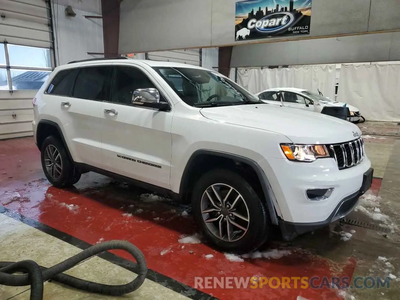 4 fotografías del automóvil dañado 1C4RJFBG5NC165534 JEEP GRAND CHER 2022