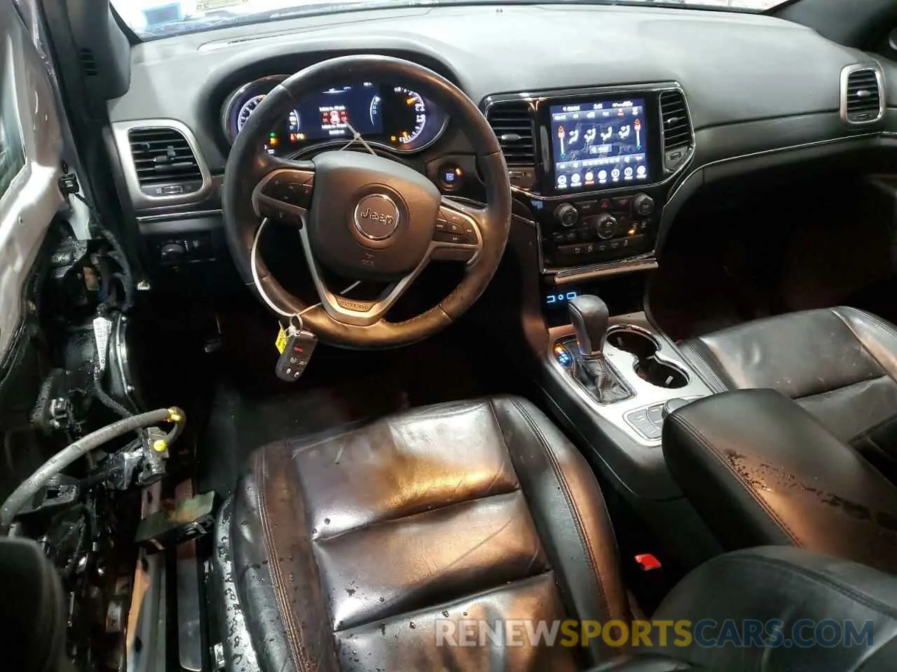 8 fotografías del automóvil dañado 1C4RJFBG5NC165534 JEEP GRAND CHER 2022