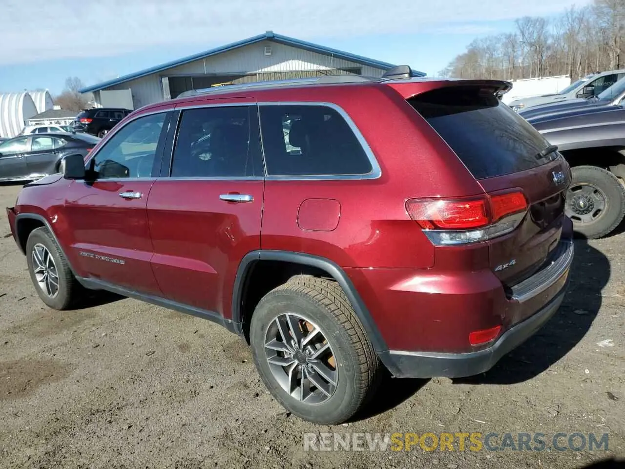 2 fotografías del automóvil dañado 1C4RJFBG6NC110459 JEEP GRAND CHER 2022