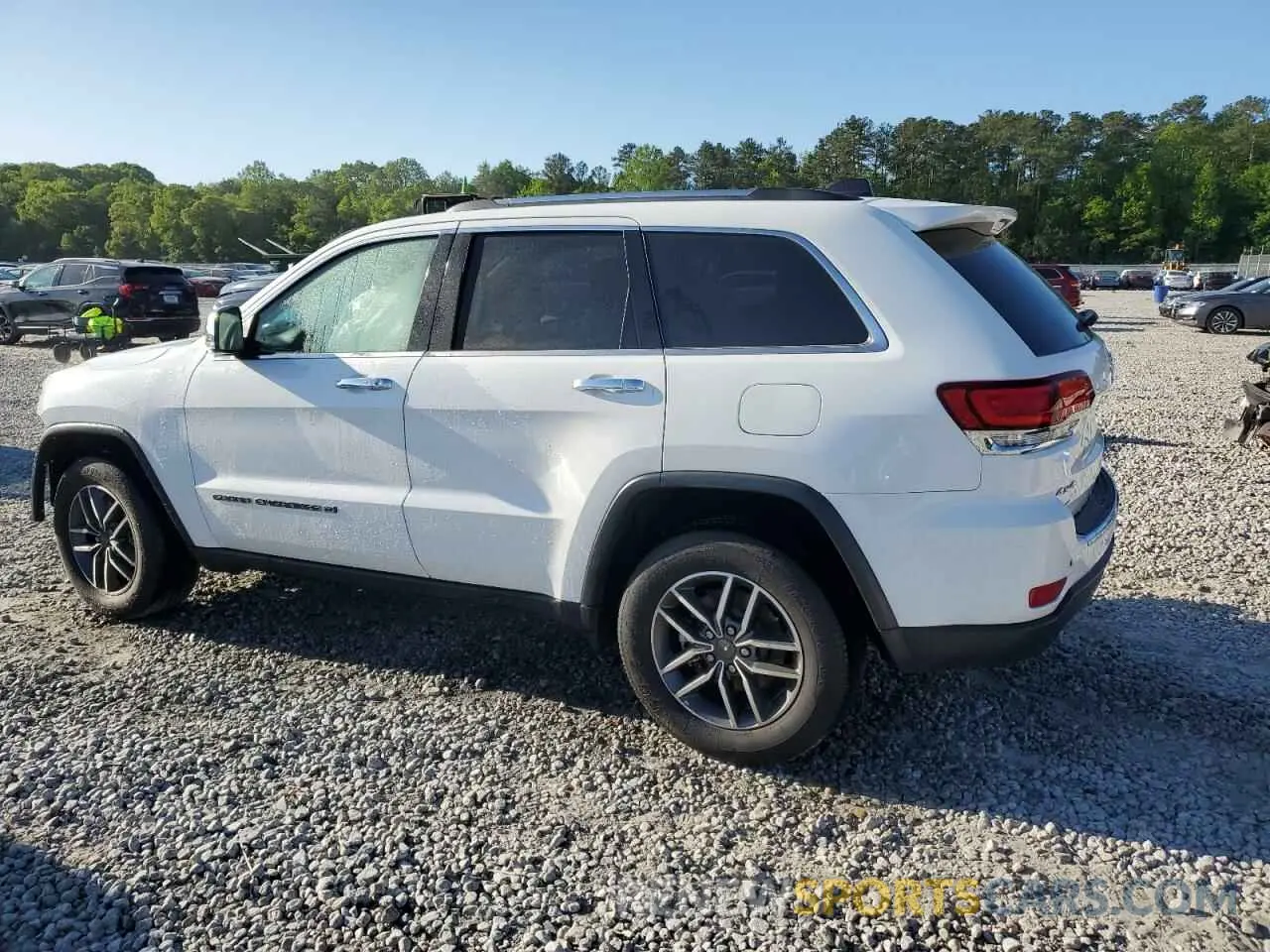 2 fotografías del automóvil dañado 1C4RJFBG6NC110610 JEEP GRAND CHER 2022