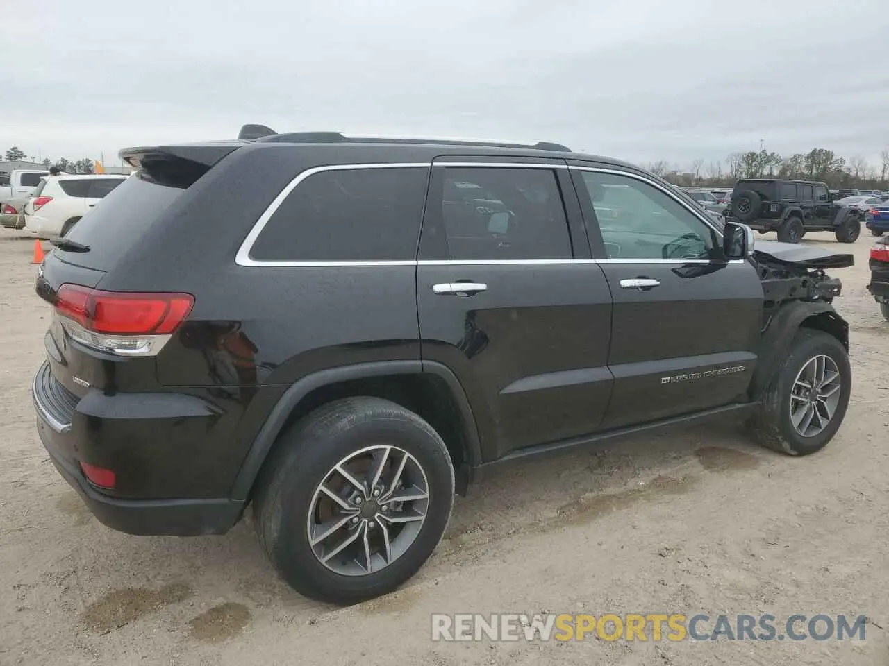 3 fotografías del automóvil dañado 1C4RJFBG8NC111242 JEEP GRAND CHER 2022