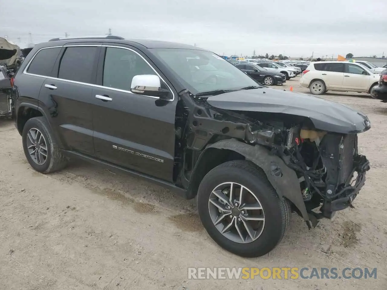 4 fotografías del automóvil dañado 1C4RJFBG8NC111242 JEEP GRAND CHER 2022