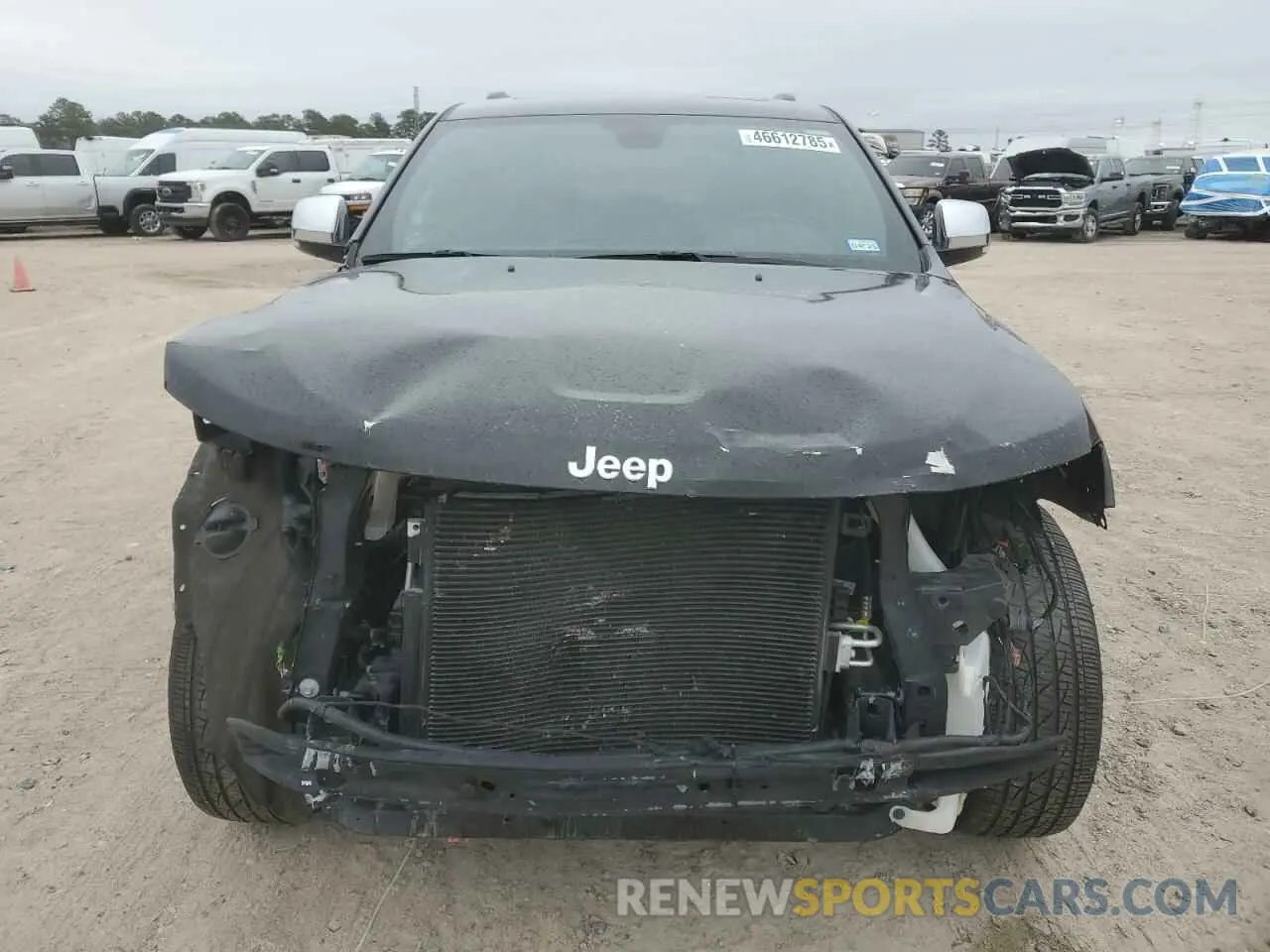5 fotografías del automóvil dañado 1C4RJFBG8NC111242 JEEP GRAND CHER 2022