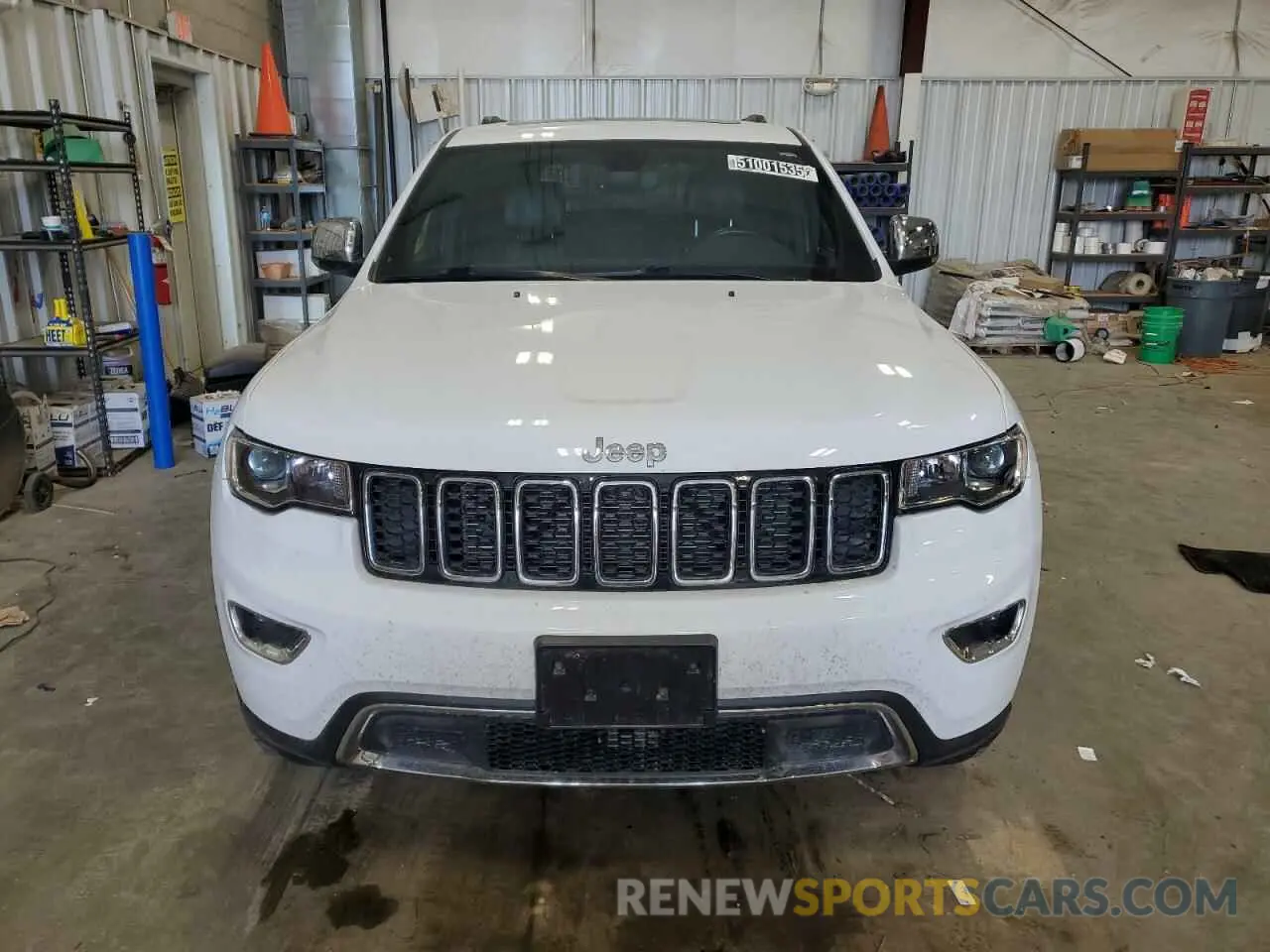 5 fotografías del automóvil dañado 1C4RJFBGXNC110075 JEEP GRAND CHER 2022