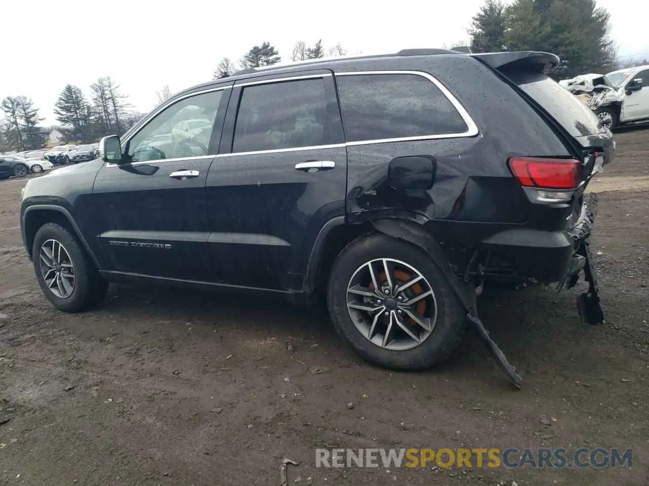 2 fotografías del automóvil dañado 1C4RJFBGXNC111310 JEEP GRAND CHER 2022