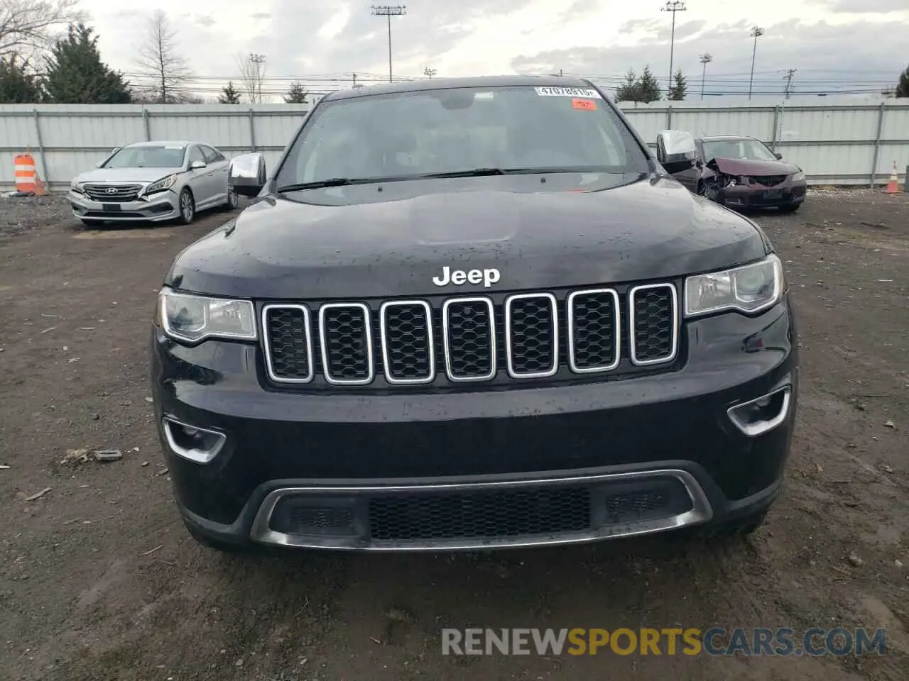 5 fotografías del automóvil dañado 1C4RJFBGXNC111310 JEEP GRAND CHER 2022