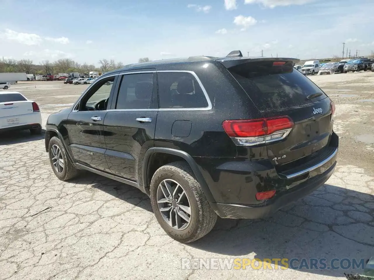 2 fotografías del automóvil dañado 1C4RJFBGXNC141875 JEEP GRAND CHER 2022