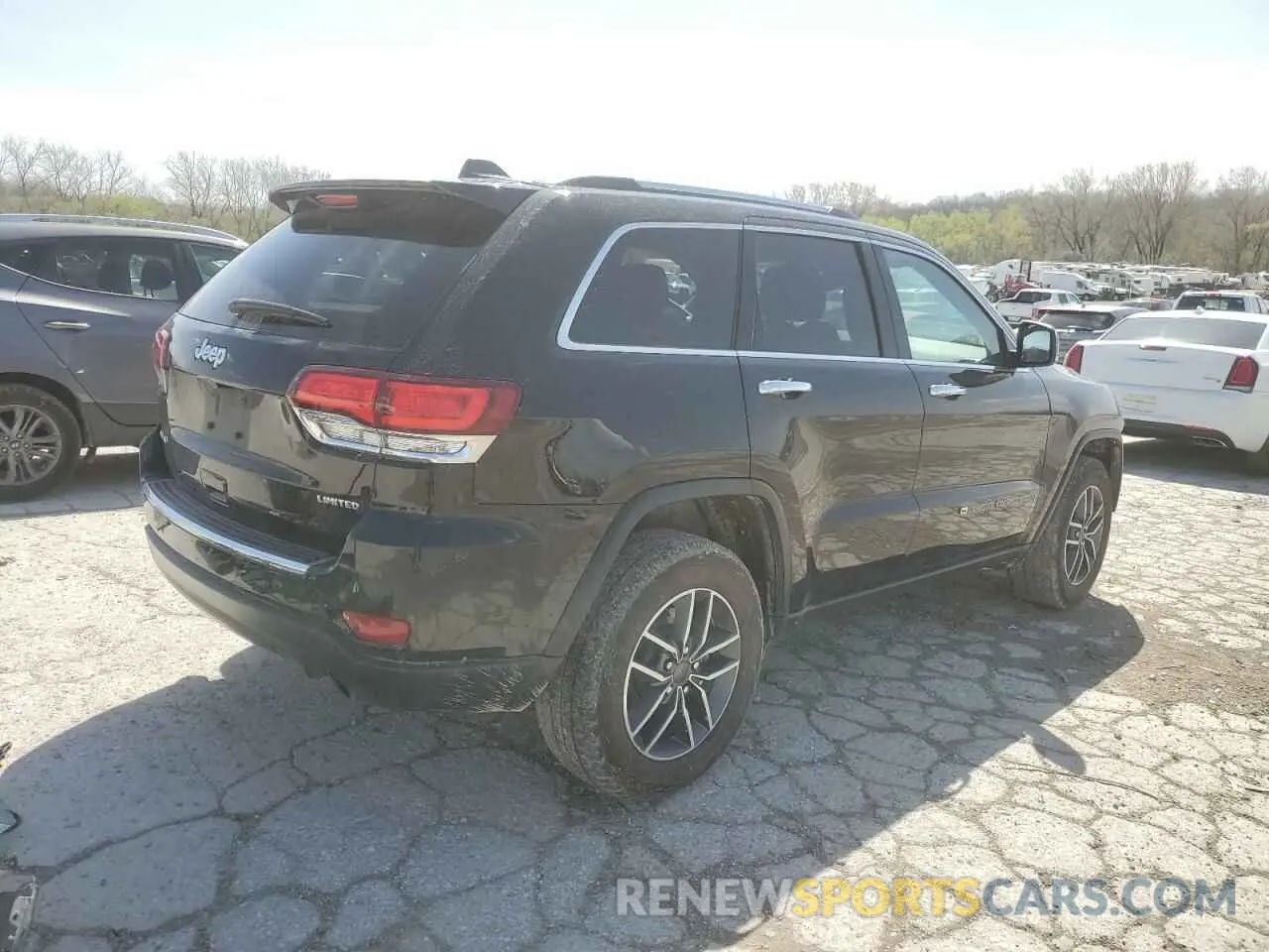 3 fotografías del automóvil dañado 1C4RJFBGXNC141875 JEEP GRAND CHER 2022