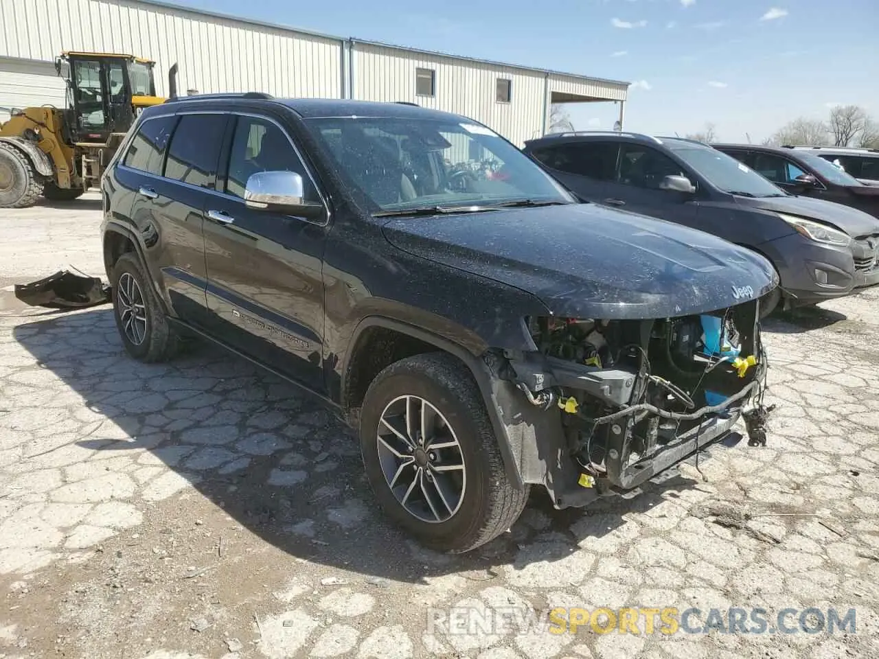 4 fotografías del automóvil dañado 1C4RJFBGXNC141875 JEEP GRAND CHER 2022