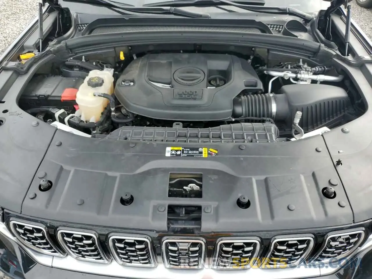12 fotografías del automóvil dañado 1C4RJGEGXN8636291 JEEP GRAND CHER 2022