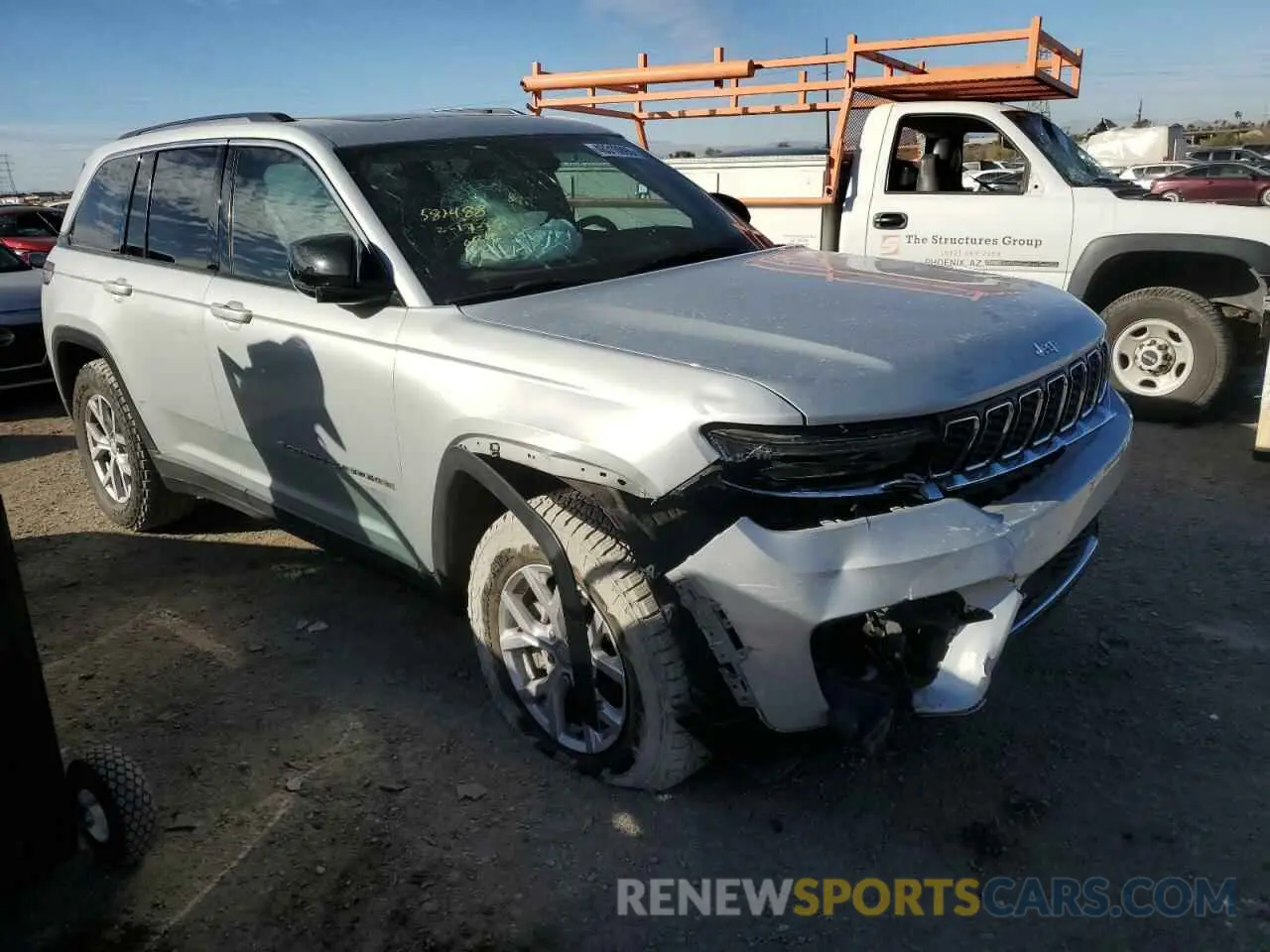 4 fotografías del automóvil dañado 1C4RJHBG8N8544431 JEEP GRAND CHER 2022