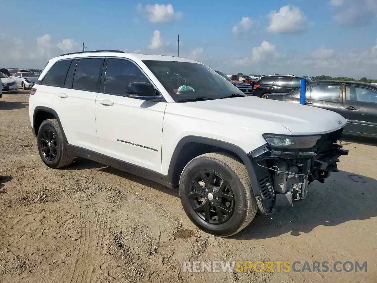 4 fotografías del automóvil dañado 1C4RJHBG9N8557897 JEEP GRAND CHER 2022