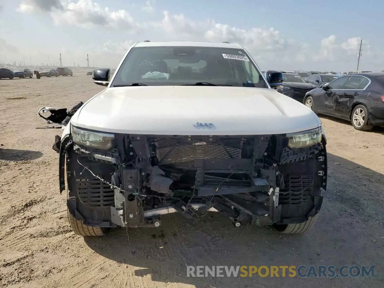 5 fotografías del automóvil dañado 1C4RJHBG9N8557897 JEEP GRAND CHER 2022