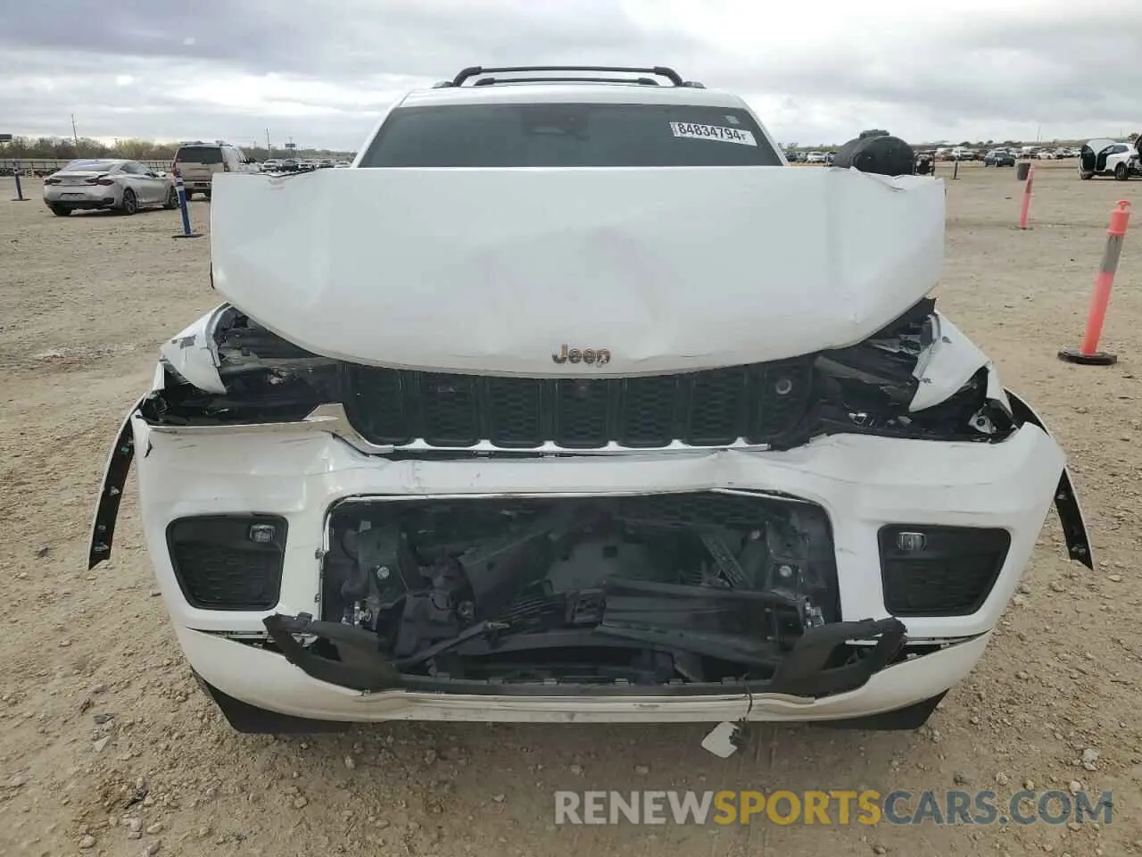 5 fotografías del automóvil dañado 1C4RJHDG9N8617593 JEEP GRAND CHER 2022