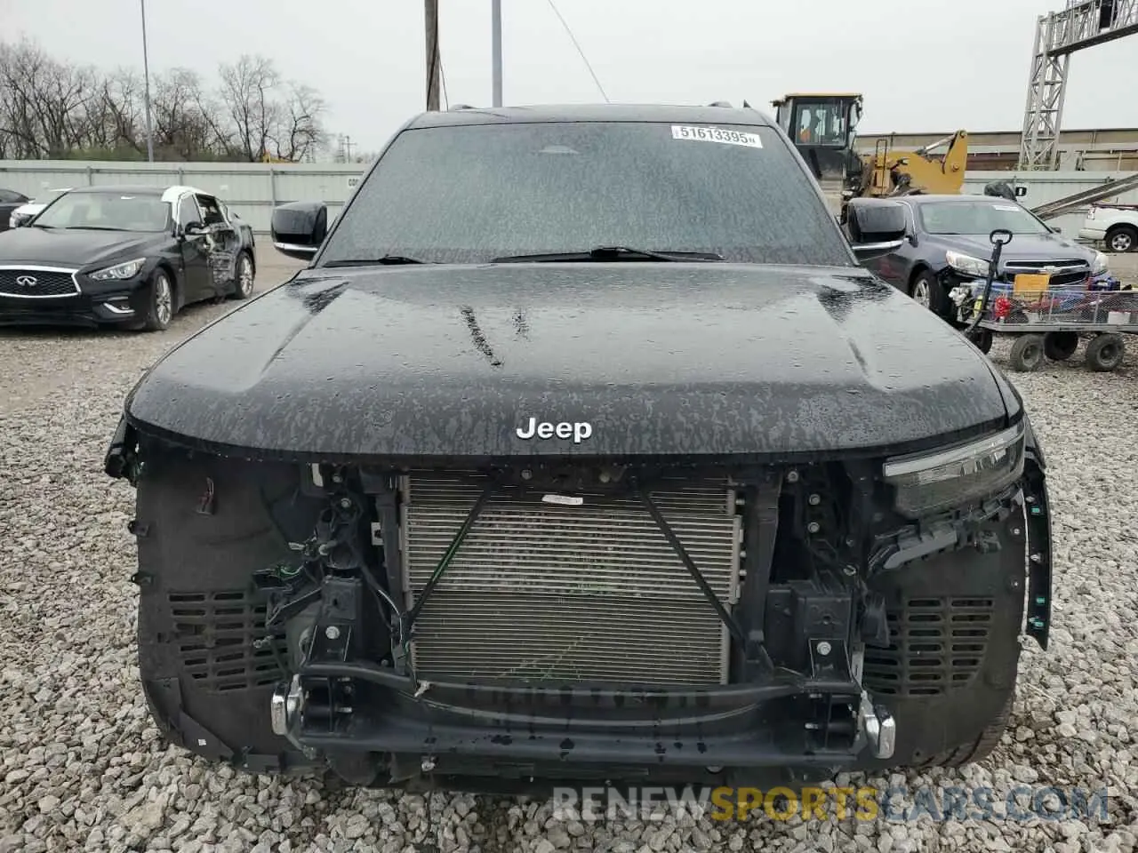 5 fotografías del automóvil dañado 1C4RJHDGXN8621796 JEEP GRAND CHER 2022