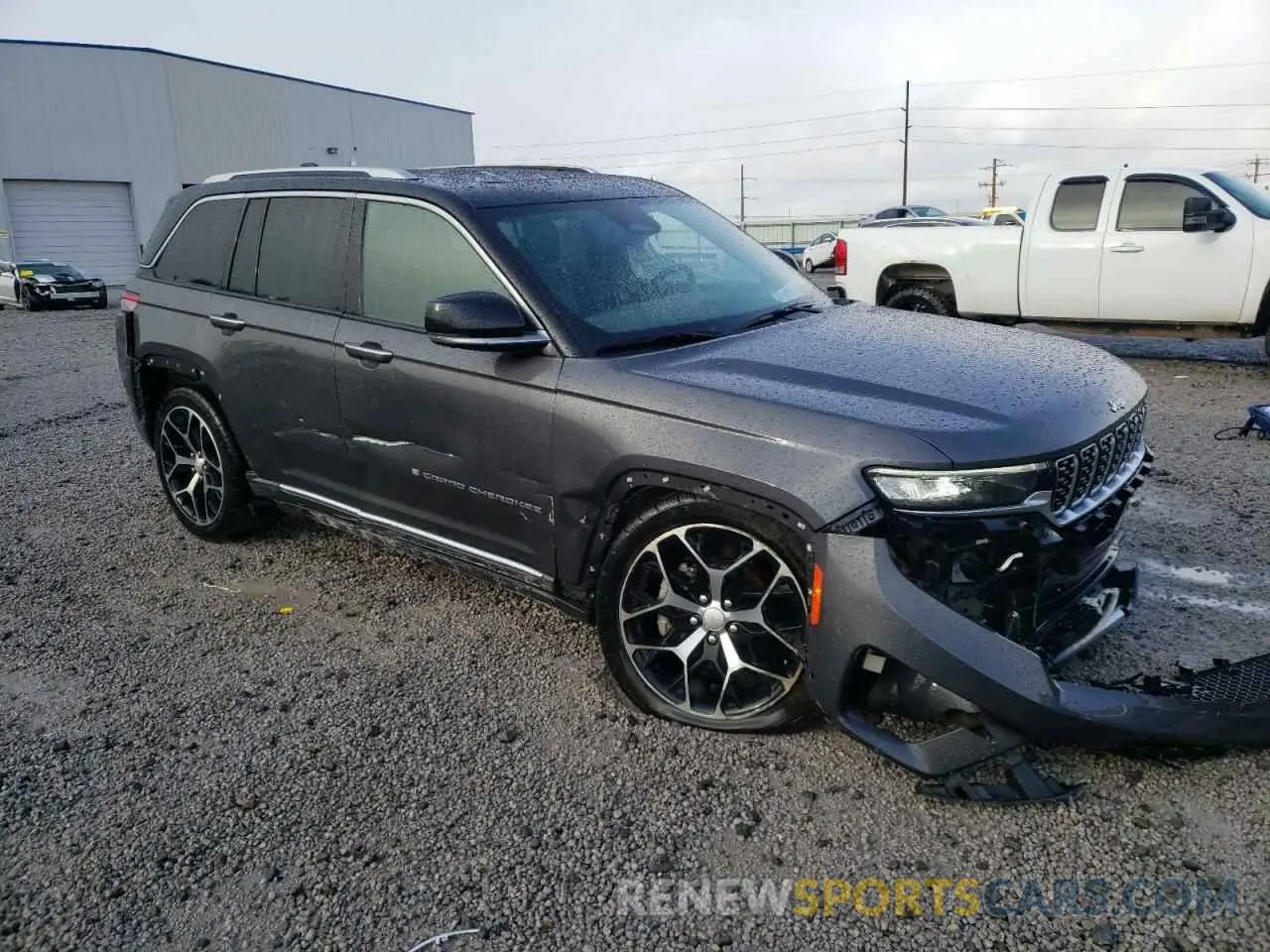 4 fotografías del automóvil dañado 1C4RJHEG8N8637493 JEEP GRAND CHER 2022