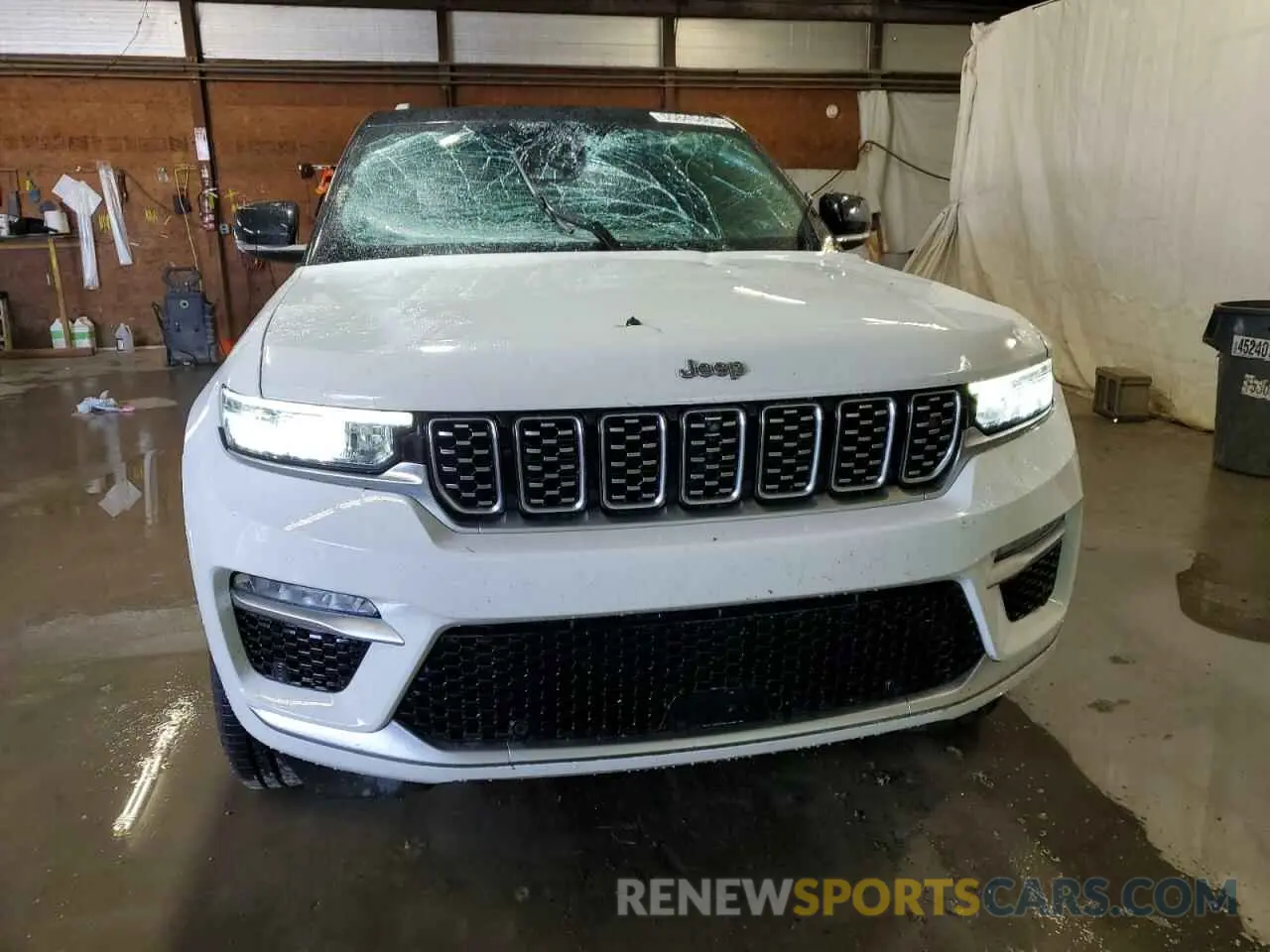 5 fotografías del automóvil dañado 1C4RJHET8N8530215 JEEP GRAND CHER 2022