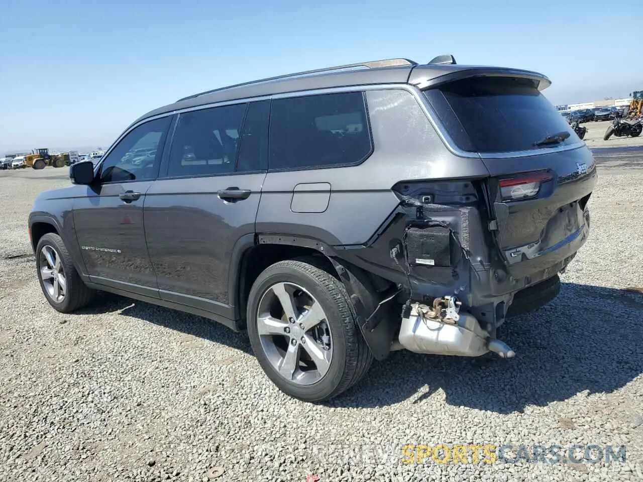 2 fotografías del automóvil dañado 1C4RJJBG0N8548285 JEEP GRAND CHER 2022