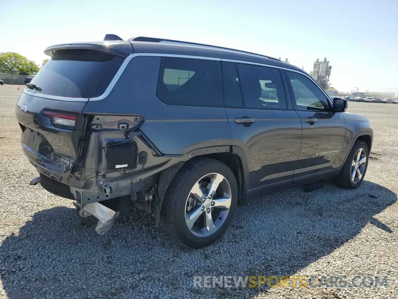 3 fotografías del automóvil dañado 1C4RJJBG0N8548285 JEEP GRAND CHER 2022
