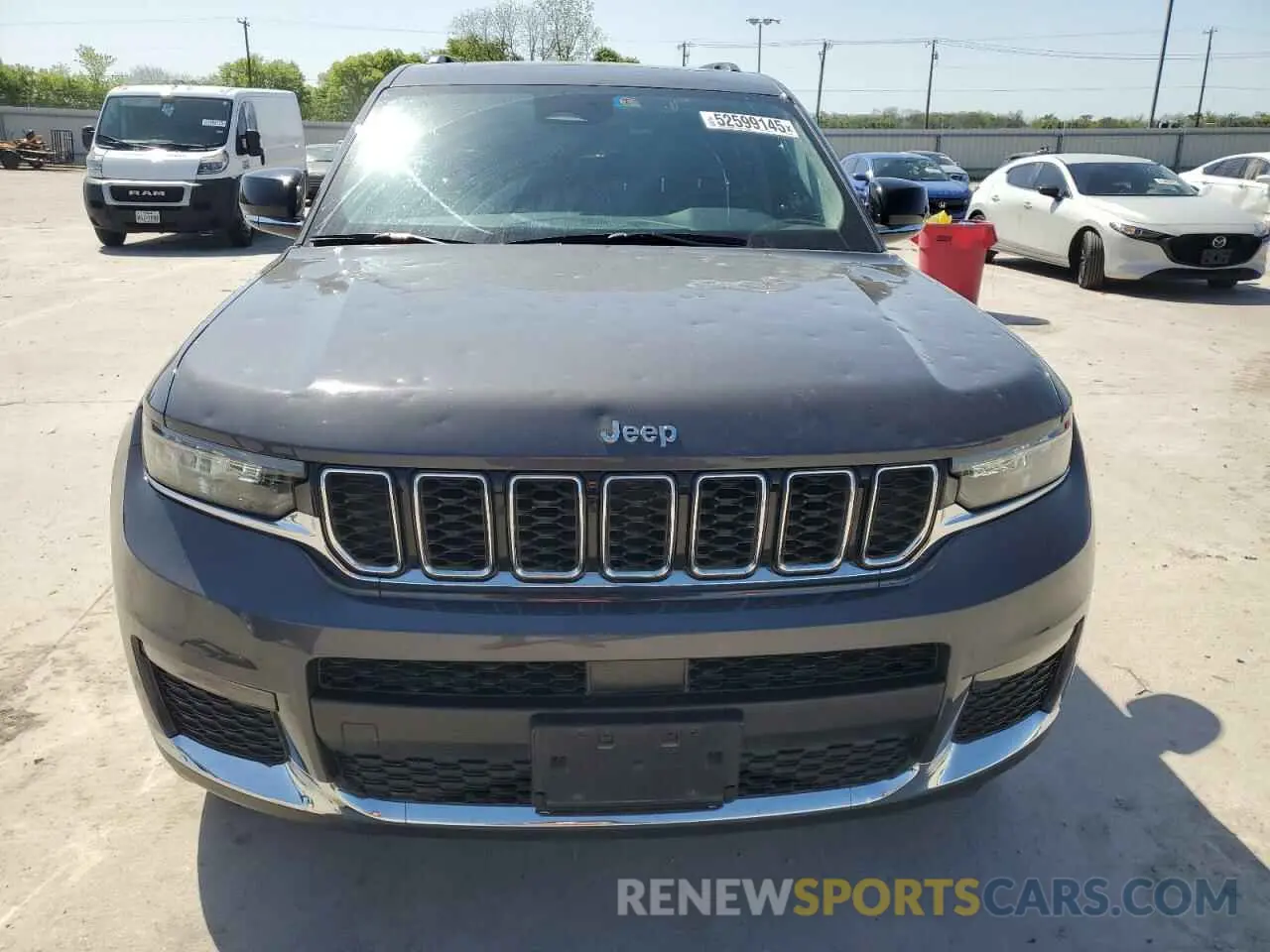 5 fotografías del automóvil dañado 1C4RJJBG6N8568380 JEEP GRAND CHER 2022