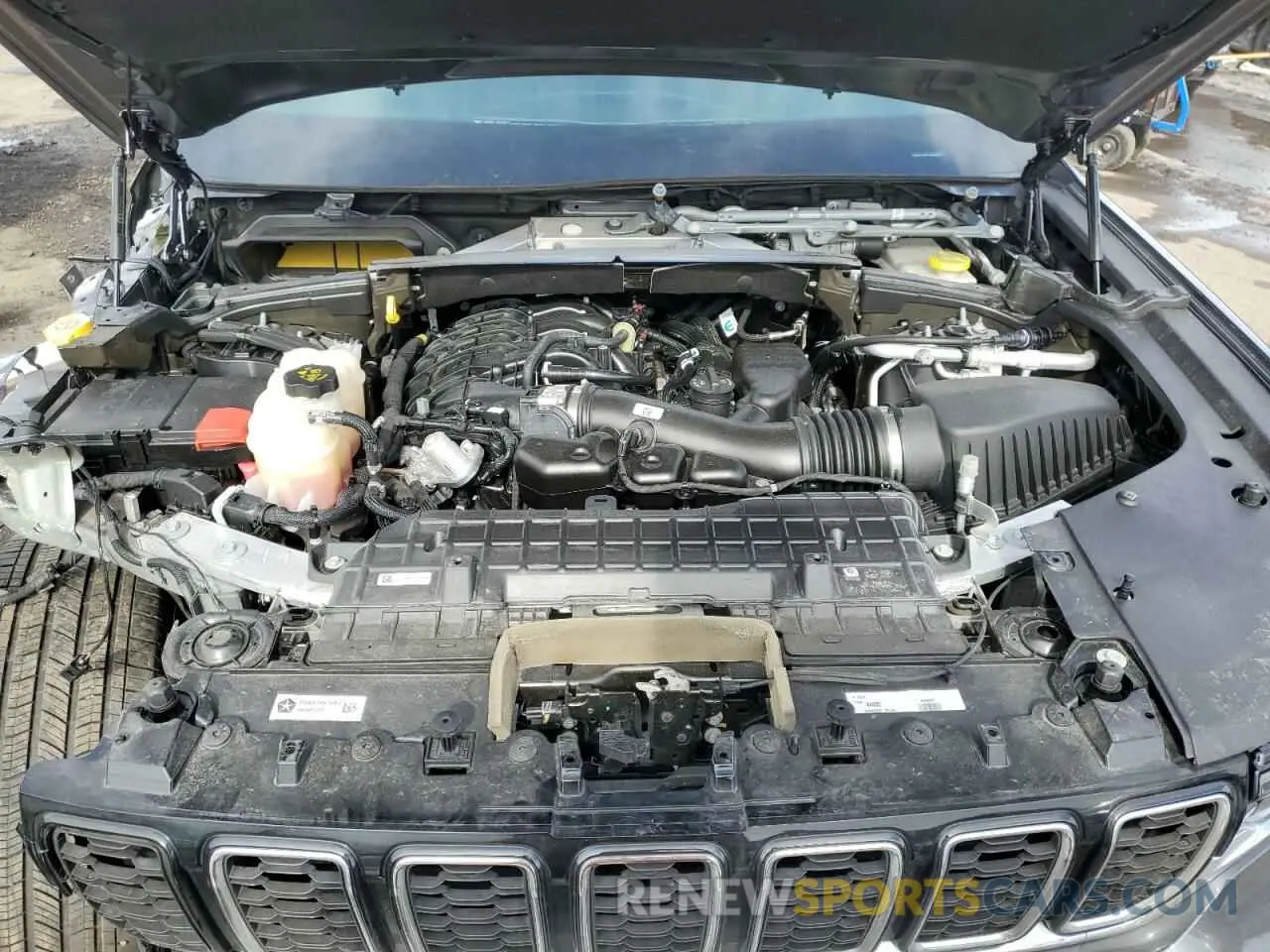 12 fotografías del automóvil dañado 1C4RJJBG7N8608577 JEEP GRAND CHER 2022