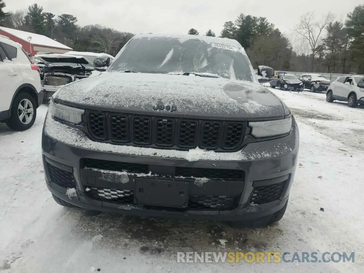 5 fotografías del automóvil dañado 1C4RJKAGXN8522297 JEEP GRAND CHER 2022