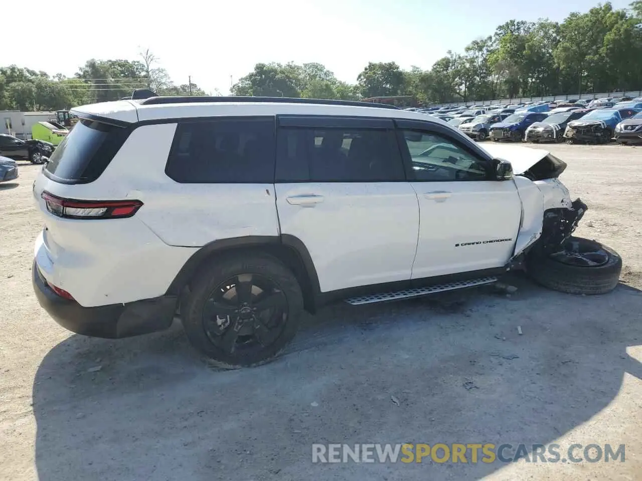 3 fotografías del automóvil dañado 1C4RJKAGXN8543330 JEEP GRAND CHER 2022