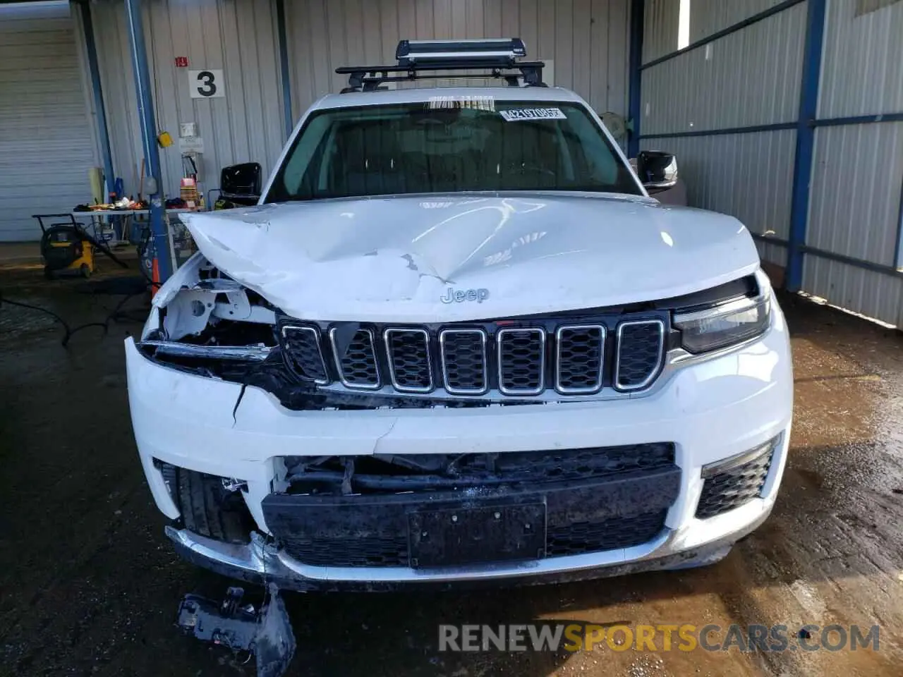 5 fotografías del automóvil dañado 1C4RJKBG2N8520588 JEEP GRAND CHER 2022