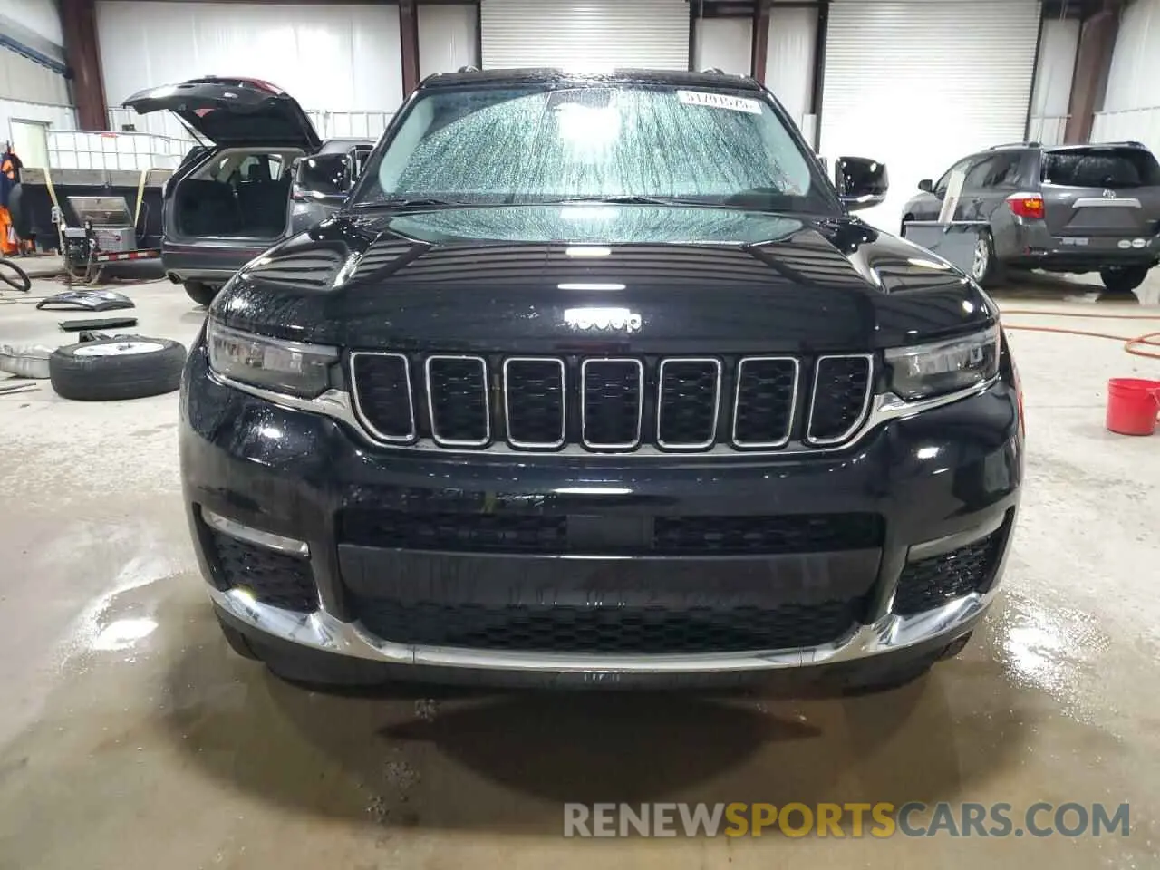 5 fotografías del automóvil dañado 1C4RJKBG3N8610557 JEEP GRAND CHER 2022
