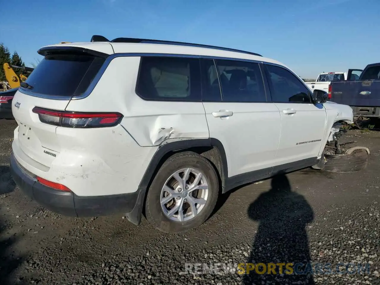 3 fotografías del automóvil dañado 1C4RJKBG4N8551180 JEEP GRAND CHER 2022