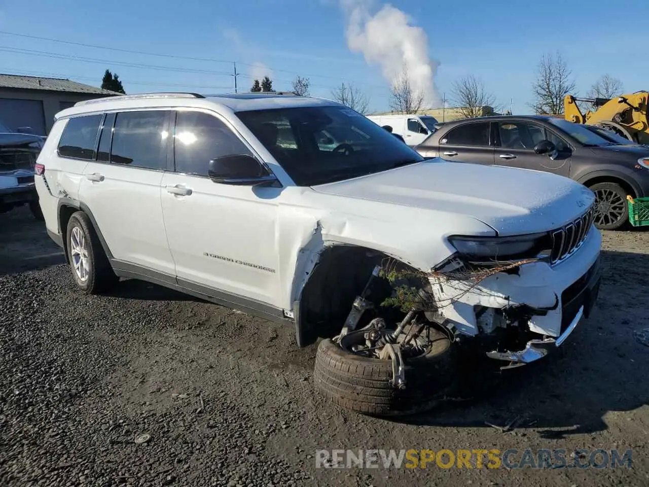 4 fotografías del automóvil dañado 1C4RJKBG4N8551180 JEEP GRAND CHER 2022