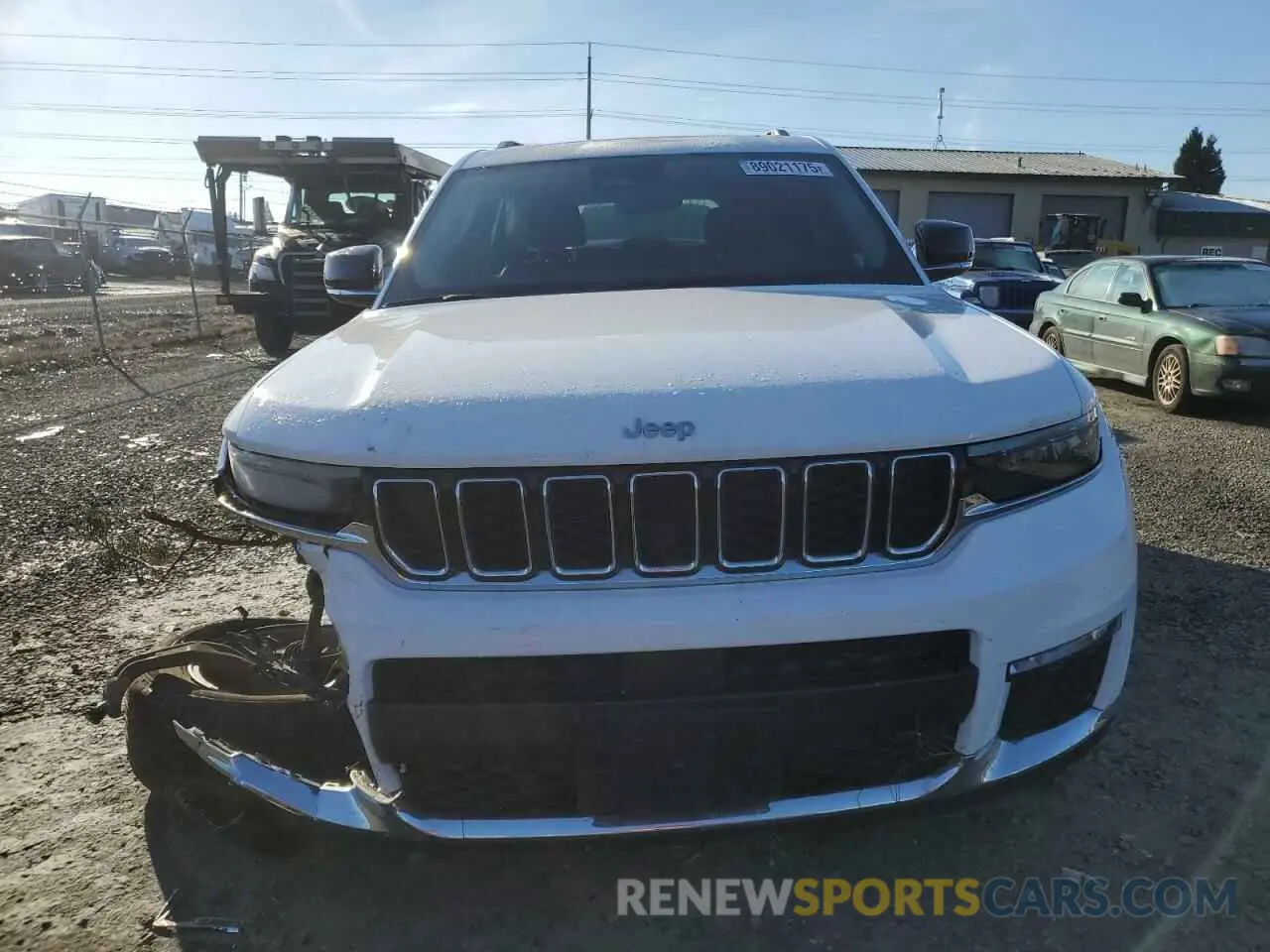 5 fotografías del automóvil dañado 1C4RJKBG4N8551180 JEEP GRAND CHER 2022