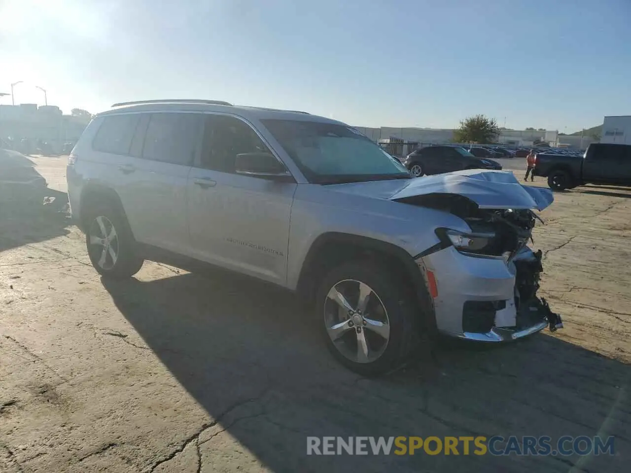 4 fotografías del automóvil dañado 1C4RJKBG6N8513384 JEEP GRAND CHER 2022