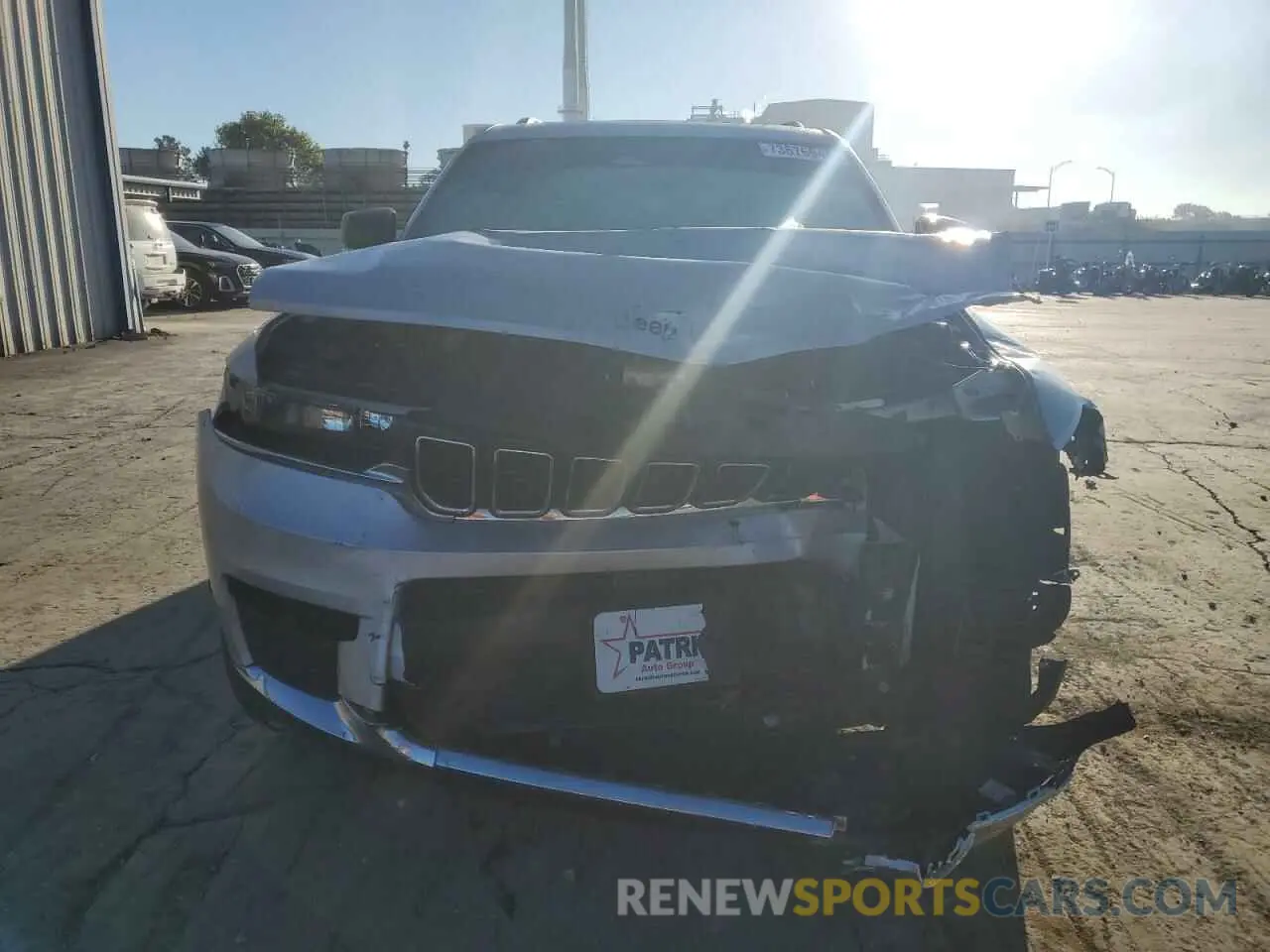 5 fotografías del automóvil dañado 1C4RJKBG6N8513384 JEEP GRAND CHER 2022