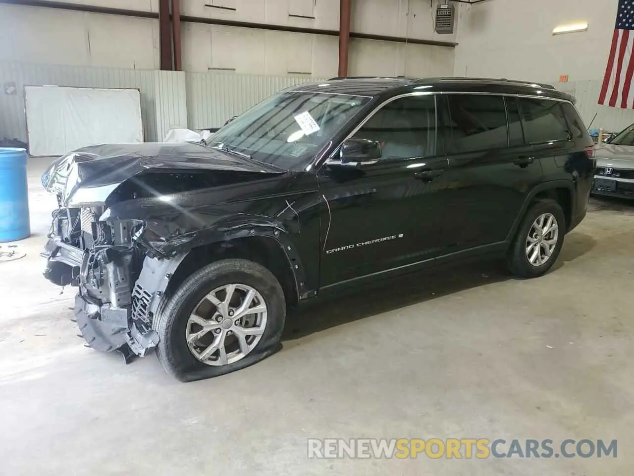 1 fotografías del automóvil dañado 1C4RJKBG6N8621603 JEEP GRAND CHER 2022