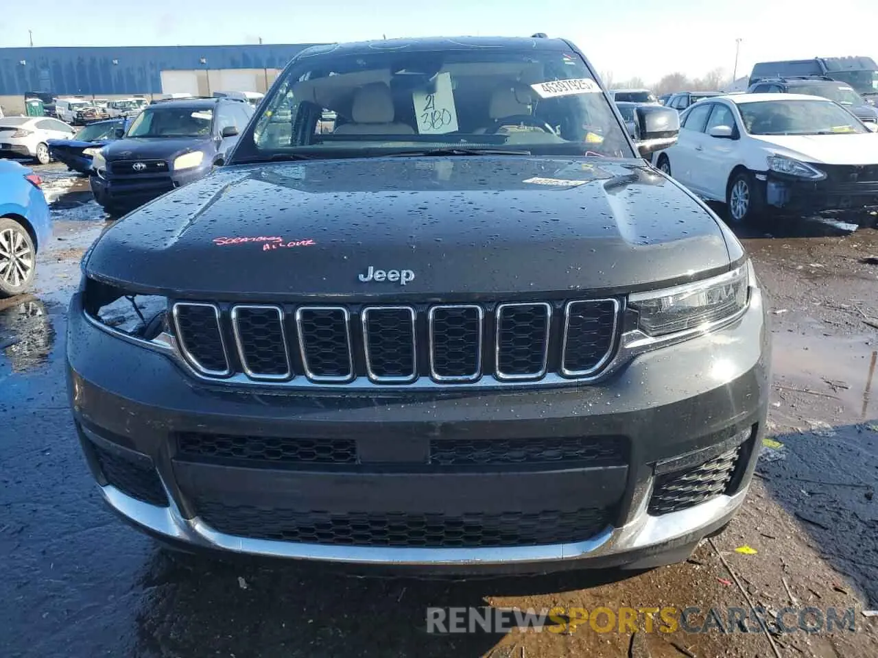5 fotografías del automóvil dañado 1C4RJKBG7N8603935 JEEP GRAND CHER 2022