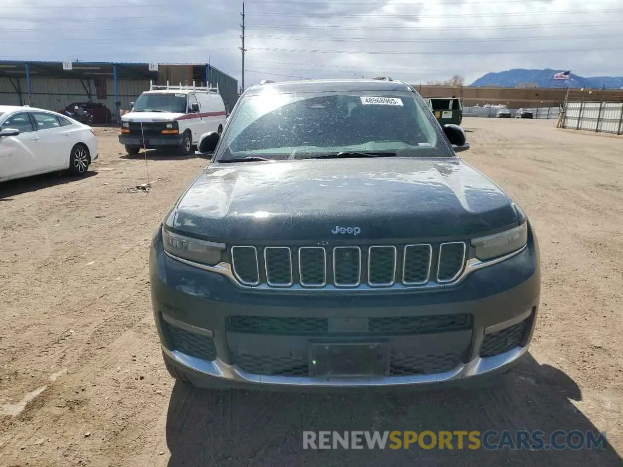 5 fotografías del automóvil dañado 1C4RJKBGXN8617361 JEEP GRAND CHER 2022