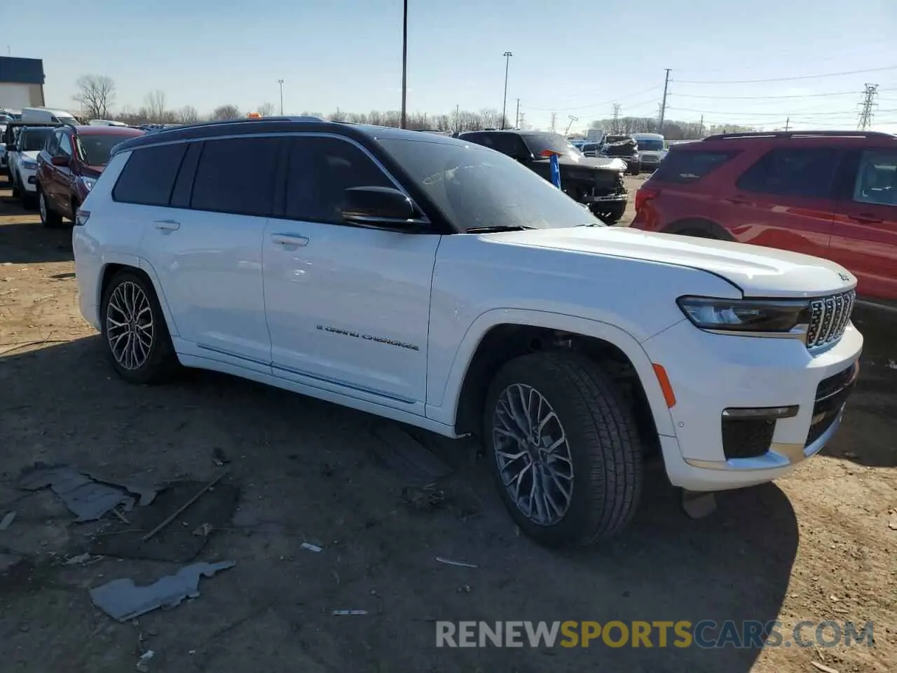 4 fotografías del automóvil dañado 1C4RJKET3N8553656 JEEP GRAND CHER 2022