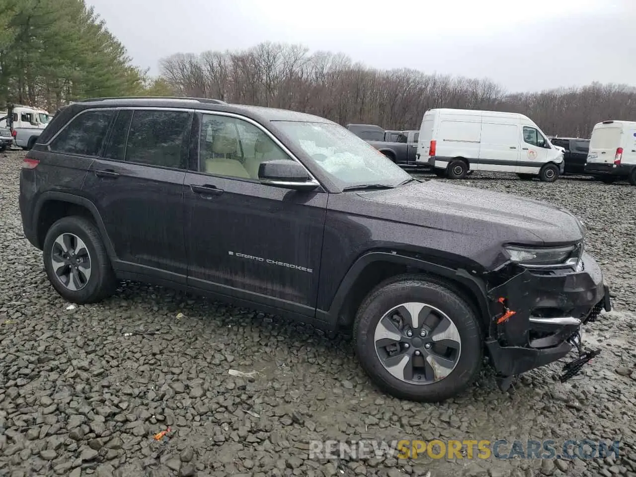 4 fotografías del automóvil dañado 1C4RJYB61N8757034 JEEP GRAND CHER 2022