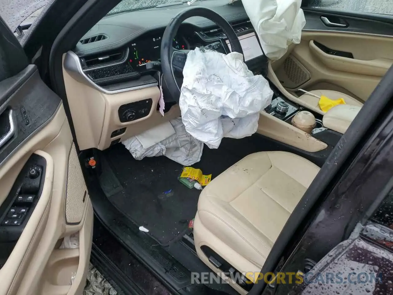 8 fotografías del automóvil dañado 1C4RJYB61N8757034 JEEP GRAND CHER 2022