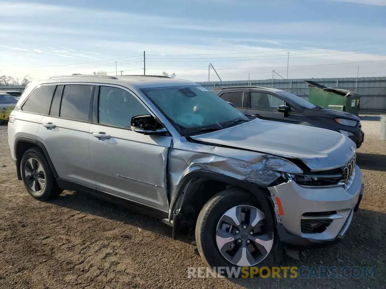 4 fotografías del automóvil dañado 1C4RJYB69N8718000 JEEP GRAND CHER 2022