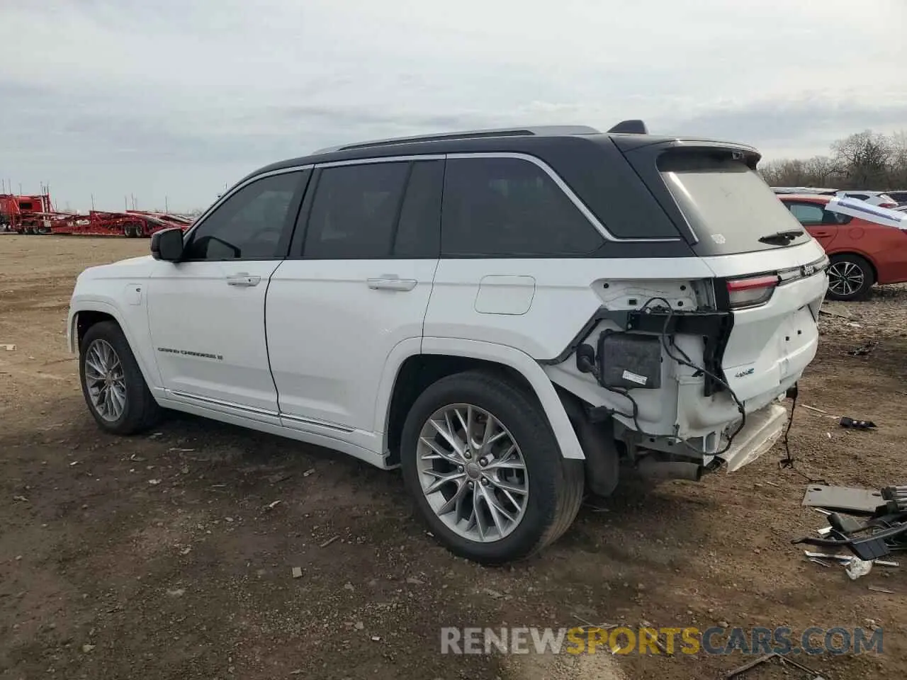 2 fotografías del automóvil dañado 1C4RJYE60N8777738 JEEP GRAND CHER 2022