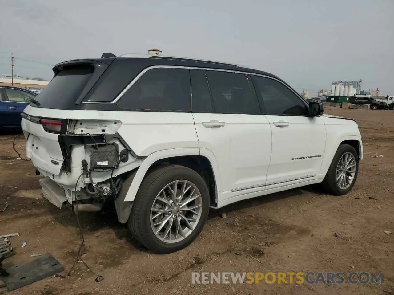 3 fotografías del automóvil dañado 1C4RJYE60N8777738 JEEP GRAND CHER 2022