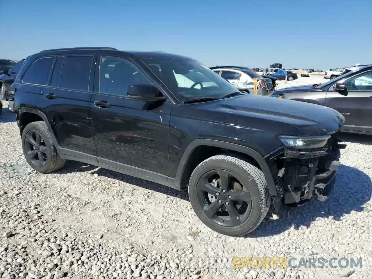 4 fotografías del automóvil dañado 1C4RJGAG5PC648046 JEEP GRAND CHER 2023