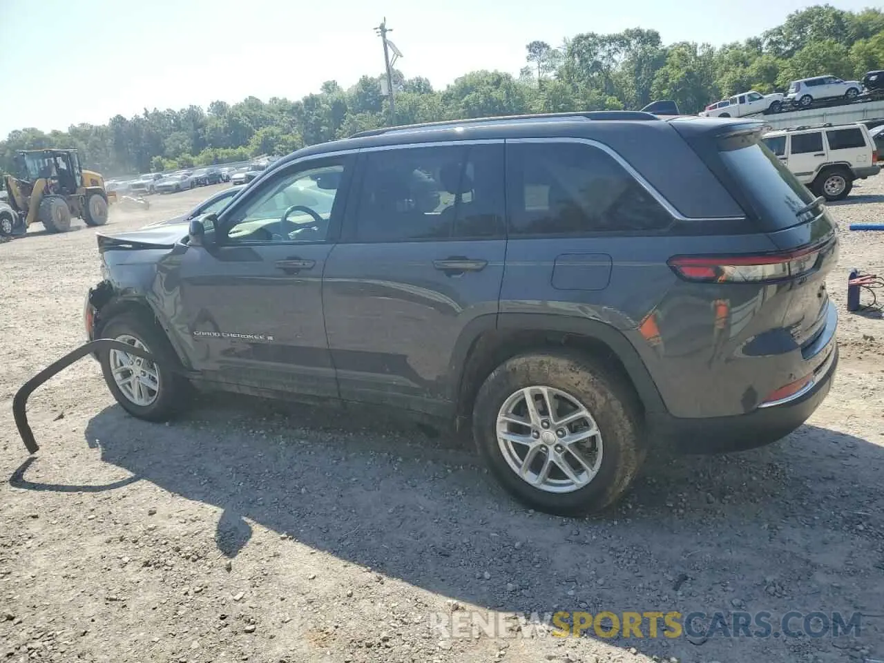 2 fotografías del automóvil dañado 1C4RJGAG7P8911110 JEEP GRAND CHER 2023