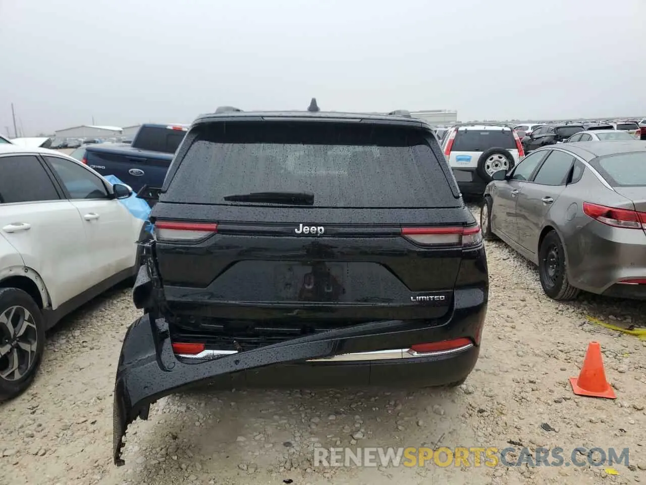 6 fotografías del automóvil dañado 1C4RJGBG1PC545107 JEEP GRAND CHER 2023